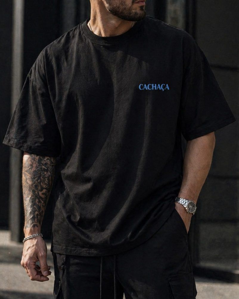 Graphic T-Shirt – Cachaça – Black gallery.thumbnail 1