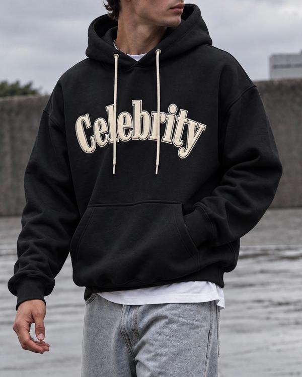 Black Celebrity Statement Hoodie