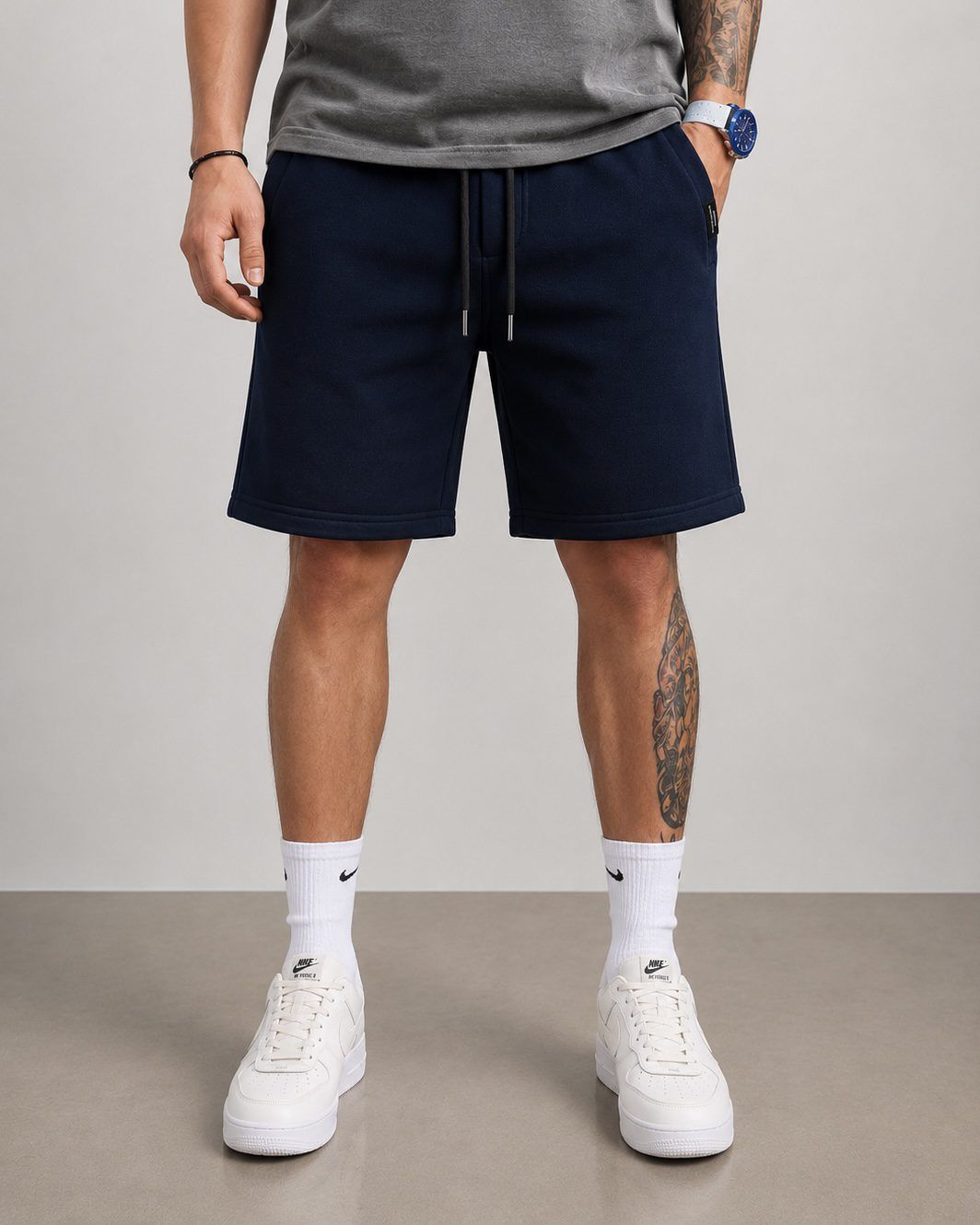 Navy Essential Shorts gallery.thumbnail 1