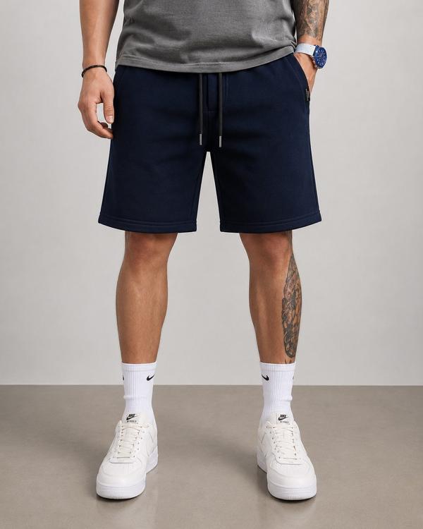 Navy Essential Shorts