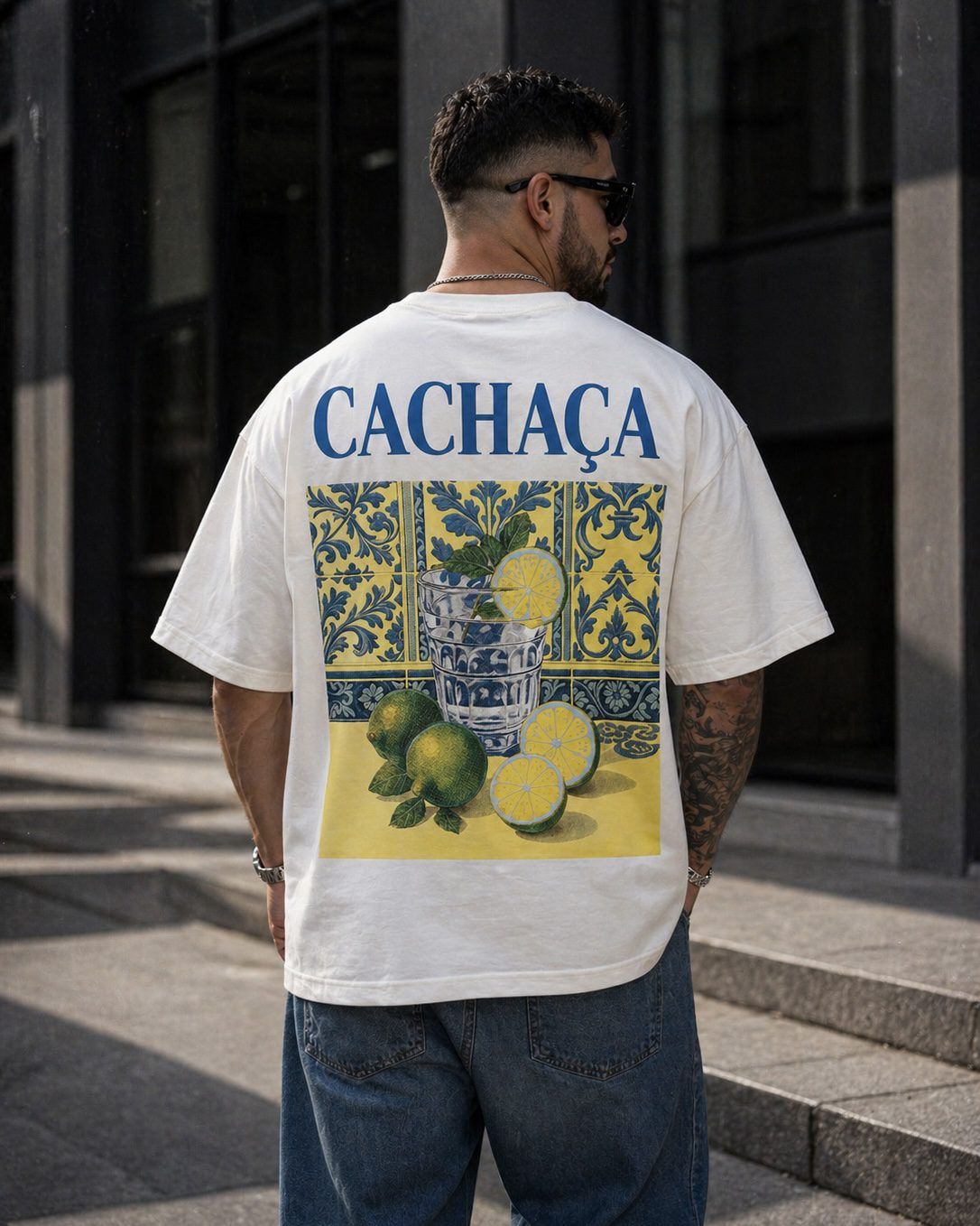 Graphic T-Shirt – Cachaça – Off White gallery.thumbnail 2