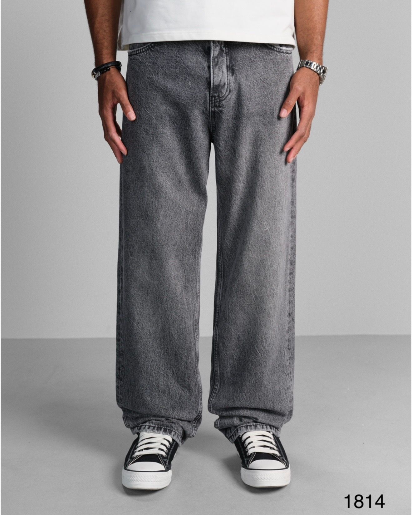 Washed Wide Leg Jeans gallery.thumbnail 1