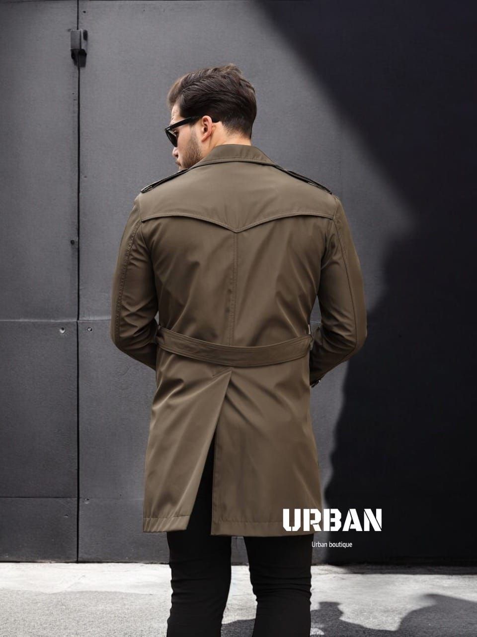 Khaki Trench Coat gallery.thumbnail 2