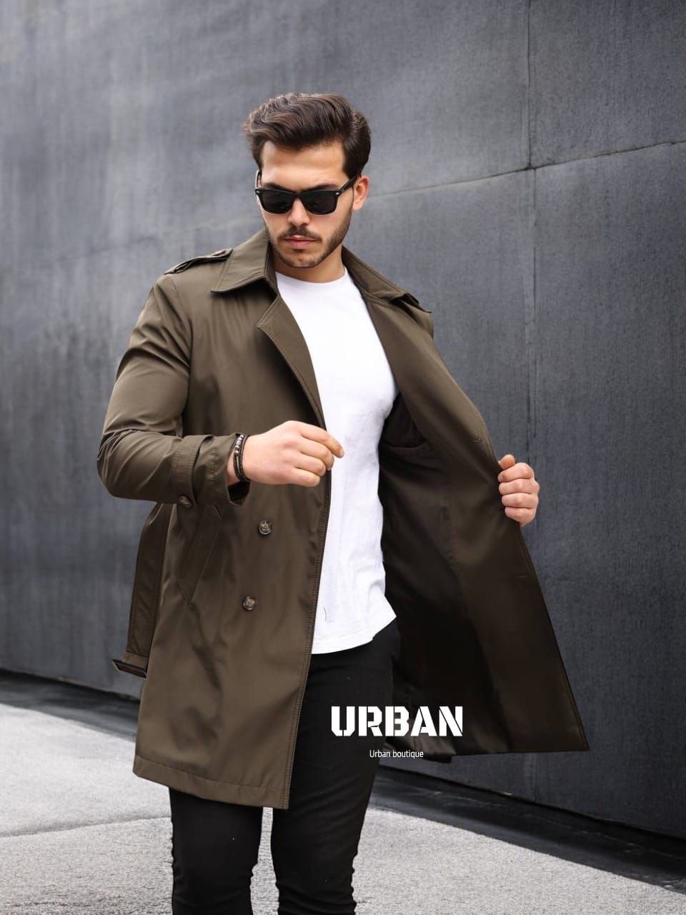 Khaki Trench Coat gallery.thumbnail 4