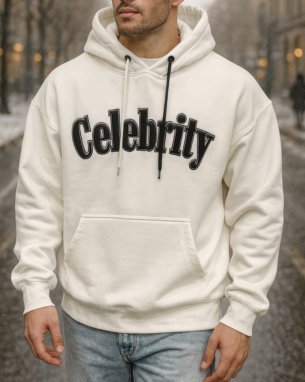 CELEBRITY HOODIE – WHITE 1