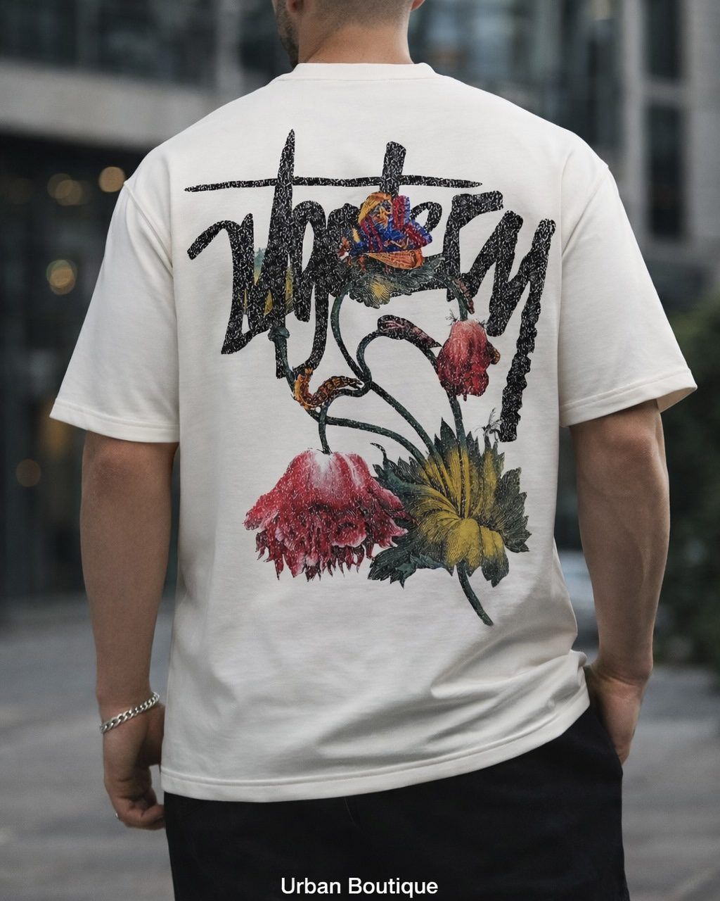 Statement Back Print T-Shirt – White gallery.thumbnail 2