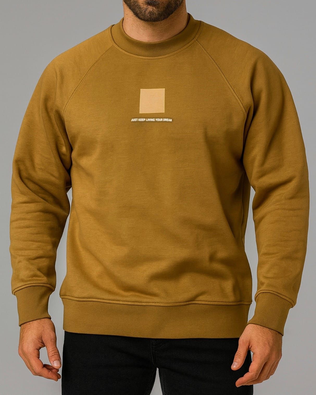 MOTIVATIONAL SWEATSHIRT – BROWN gallery.thumbnail 1