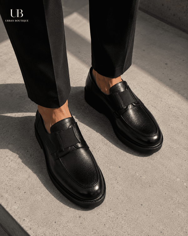Chunky Loafers – Black