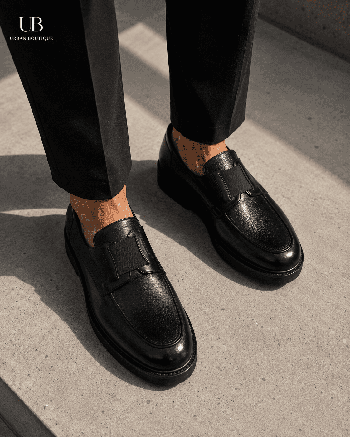 Chunky Loafers – Black 1