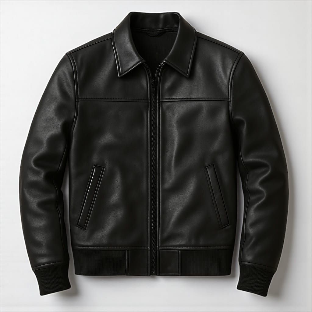 Midnight Noir Leather Jacket 2