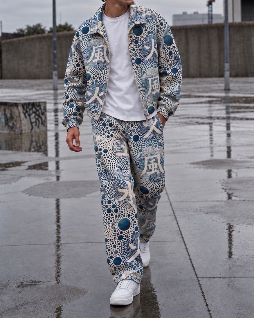 Japanese Print Denim Set gallery.thumbnail 5