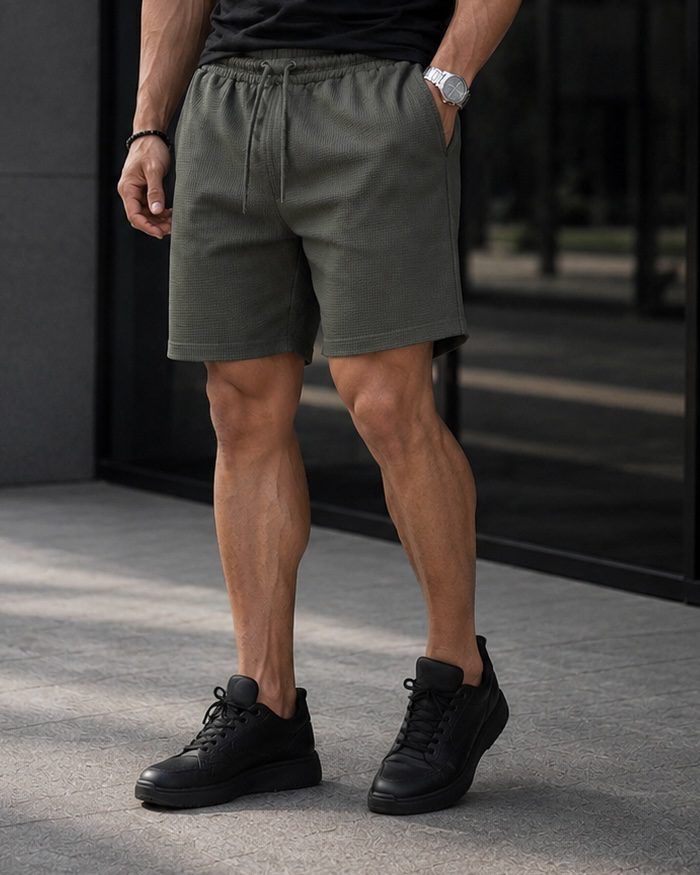 Essential Shorts – Olive Green gallery.thumbnail 2