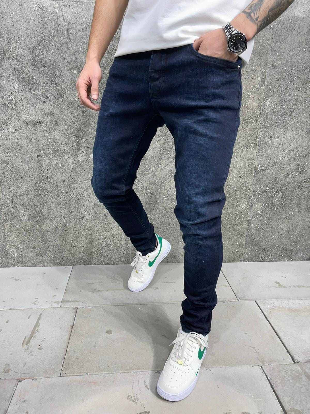 Dark Blue Slim Jeans – 7760 gallery.thumbnail 1