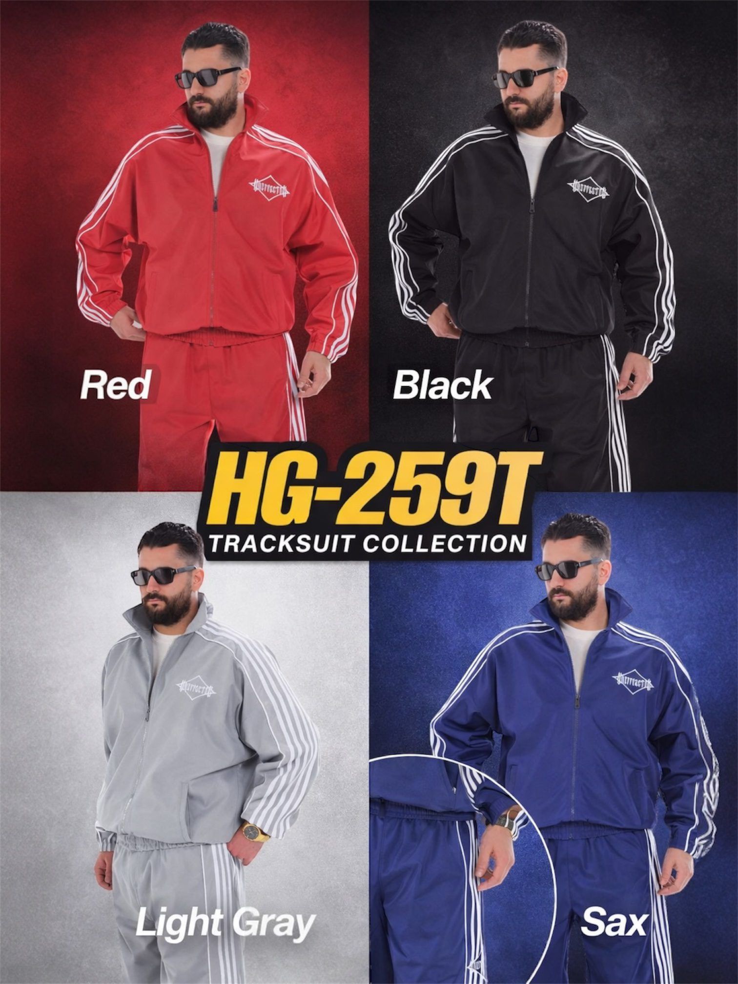 Urban Motion Tracksuit – Crimson Red Edition gallery.thumbnail 5