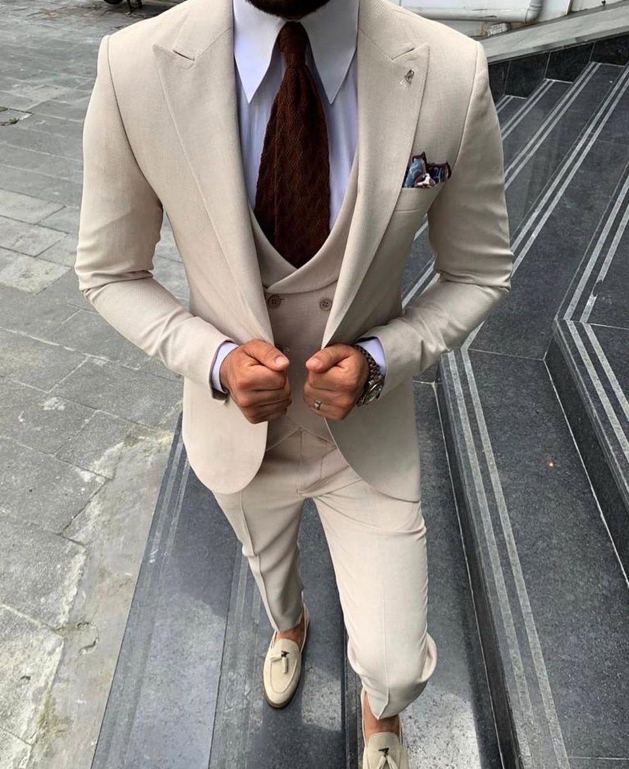 BEIGE SUIT SET – ELEGANT CLASS EDITION gallery.thumbnail 1
