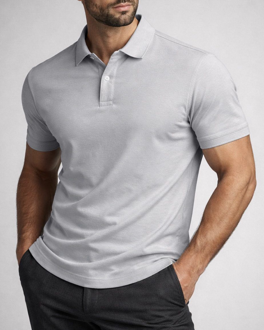 Signature Grey Polo gallery.thumbnail 1