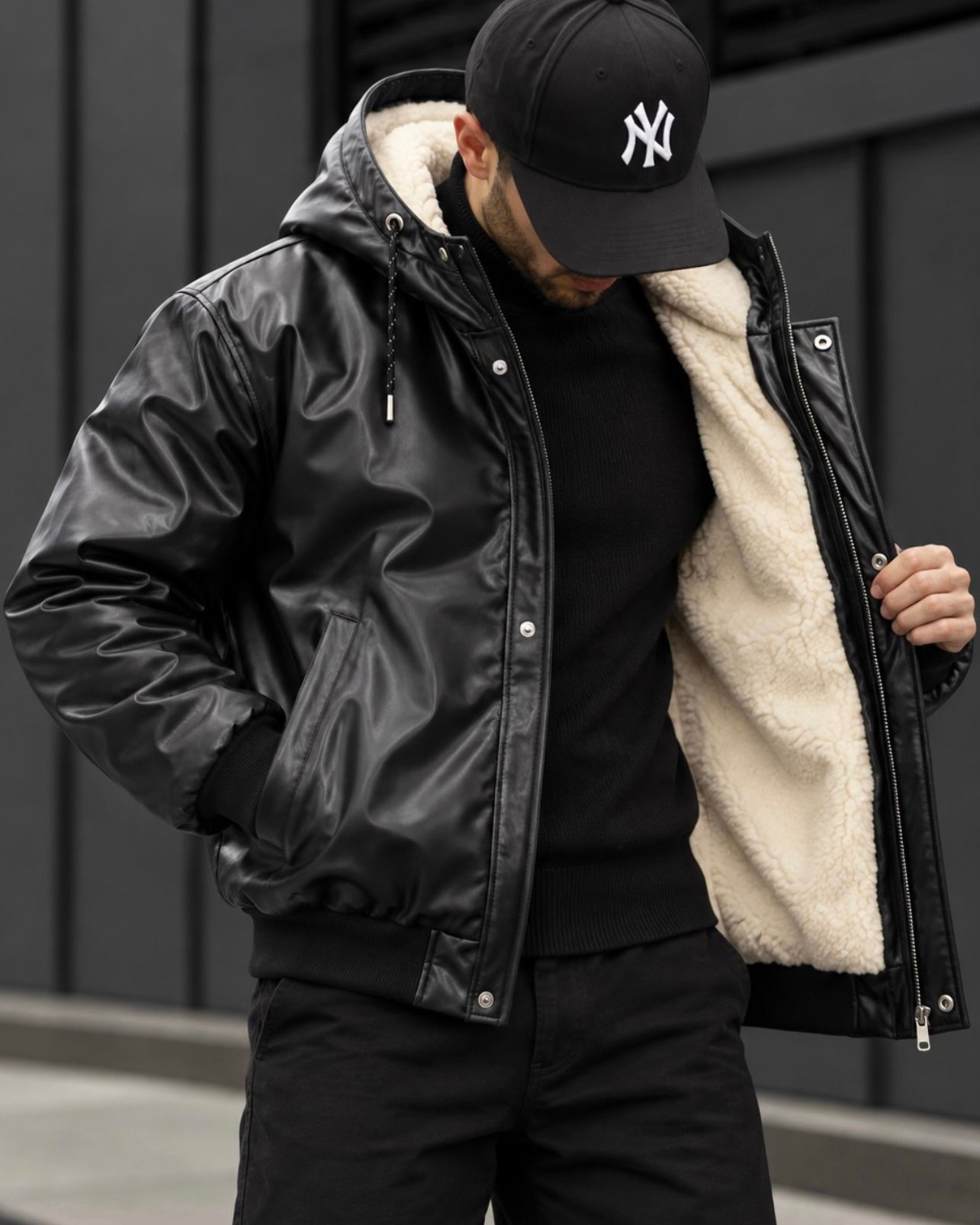 Sherpa-Lined Hooded Jacket gallery.thumbnail 2