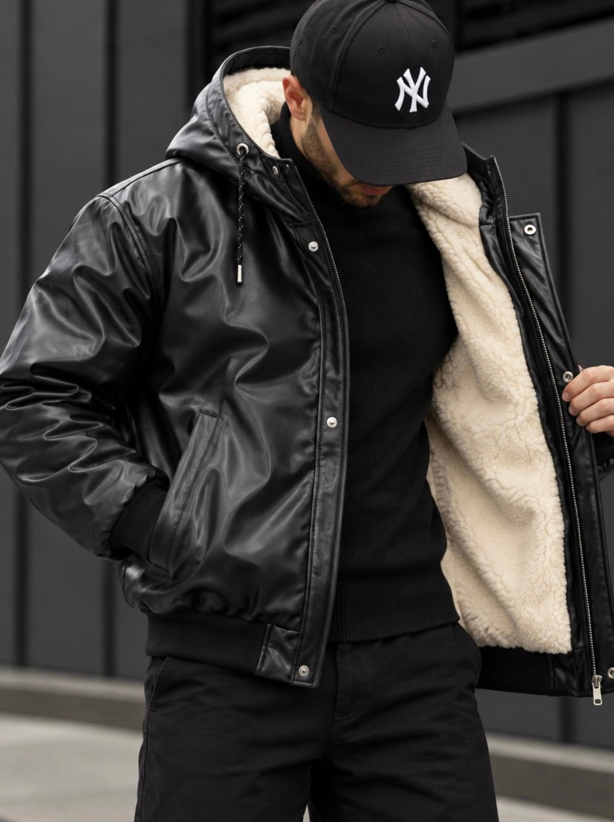 Sherpa-Lined Hooded Jacket 2