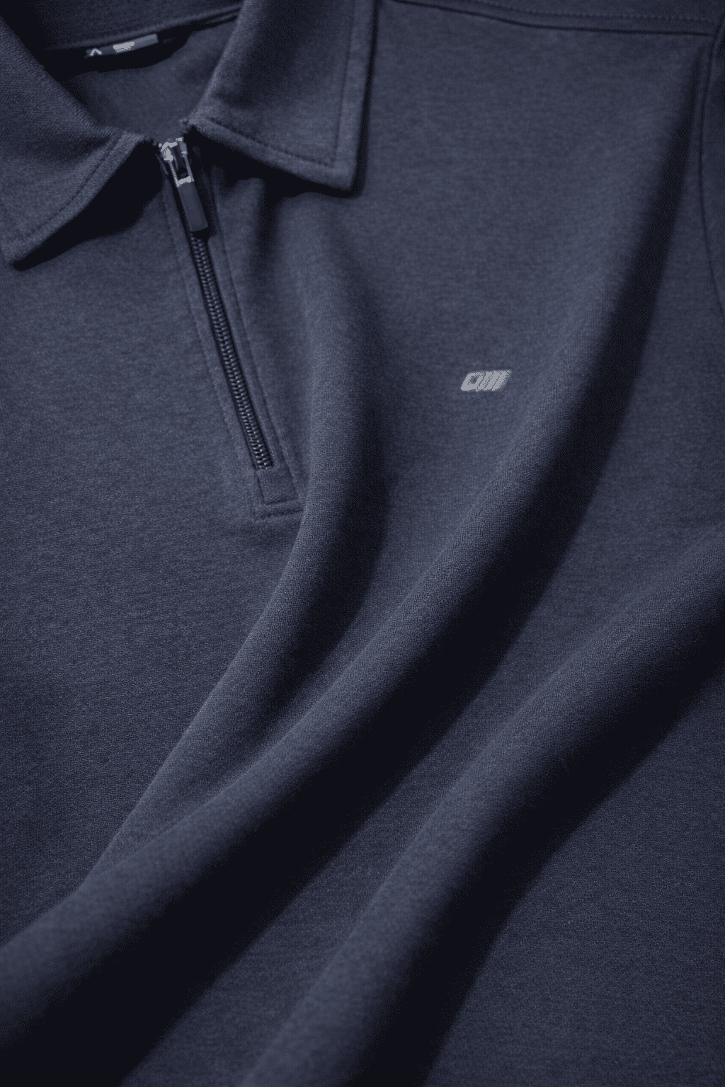 Petrol Zip Polo Shirt gallery.thumbnail 2