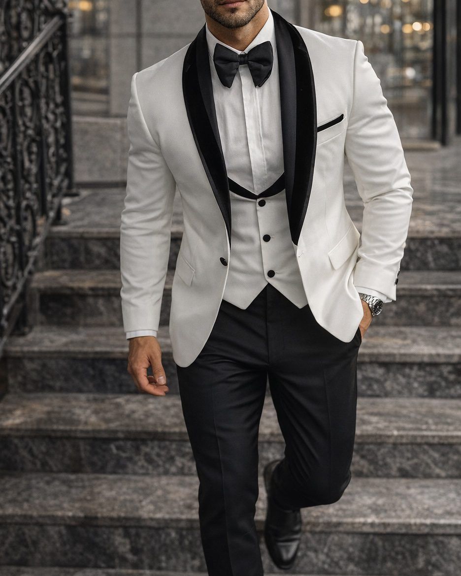 WHITE TUXEDO – BLACK LAPEL EDITION gallery.thumbnail 4