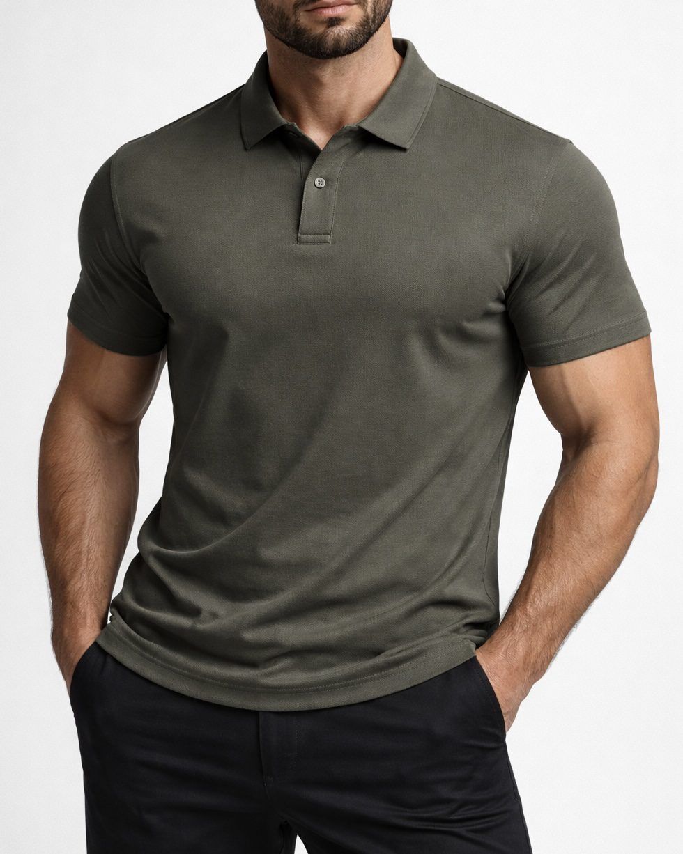 Signature Olive Polo gallery.thumbnail 1
