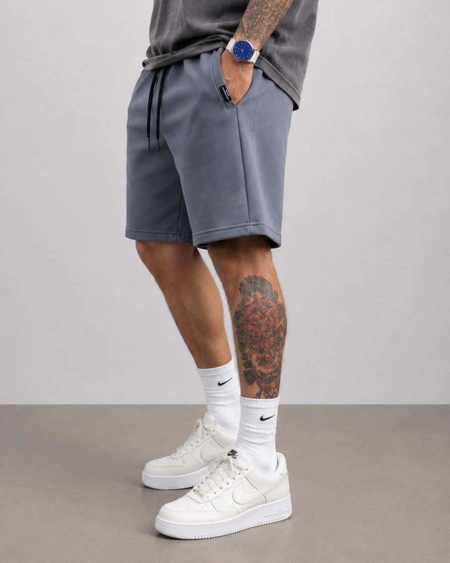 Grey Essential Shorts gallery.thumbnail 2