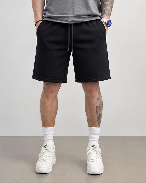 Black Essential Shorts