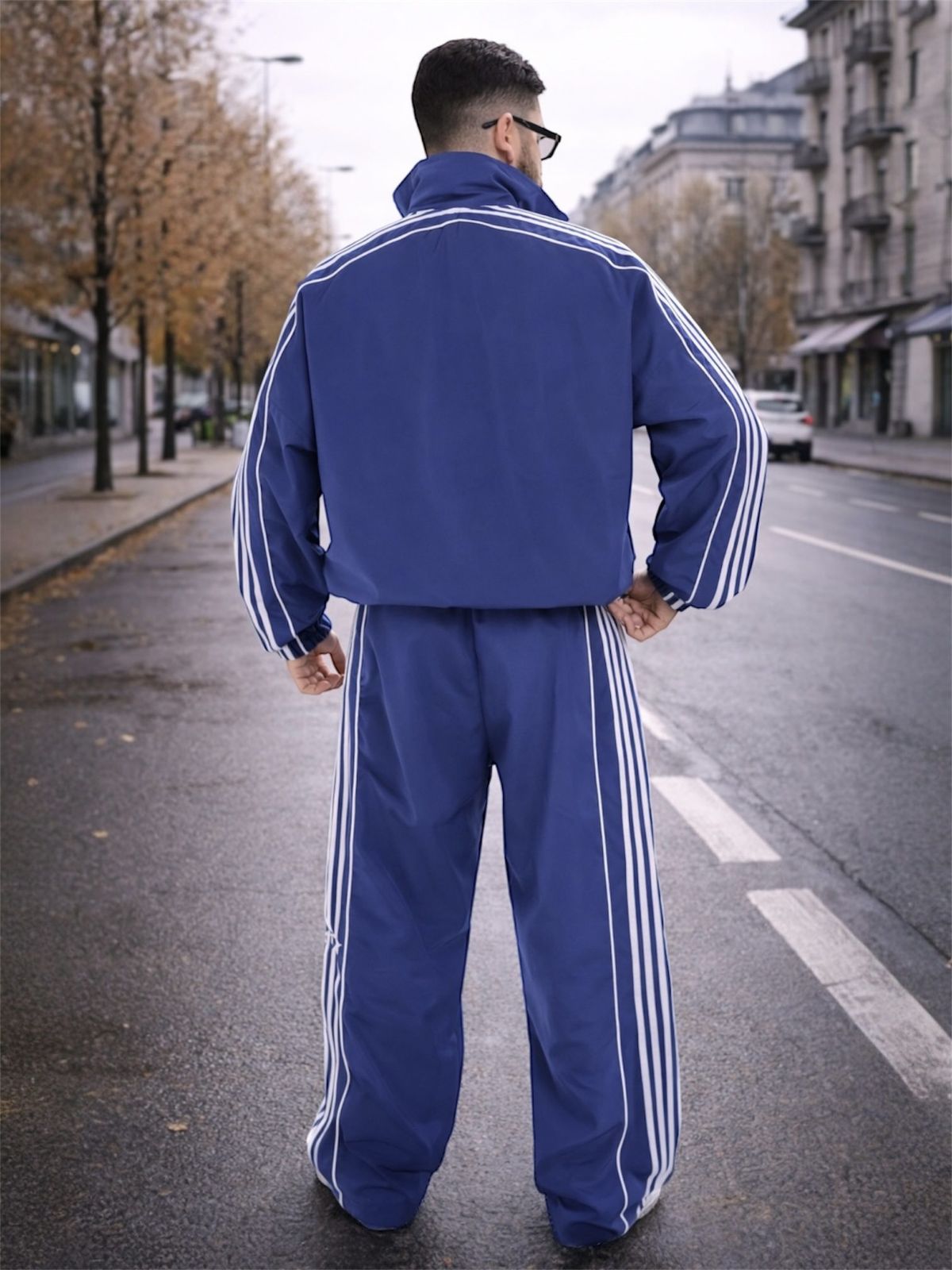 Urban Motion Tracksuit – Royal Blue Edition 3