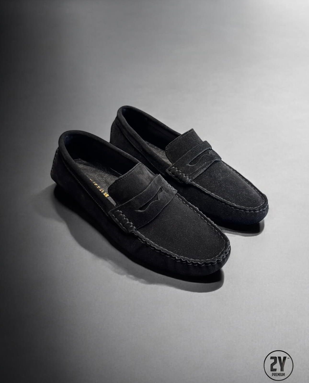 Suede Loafers – Black gallery.thumbnail 4
