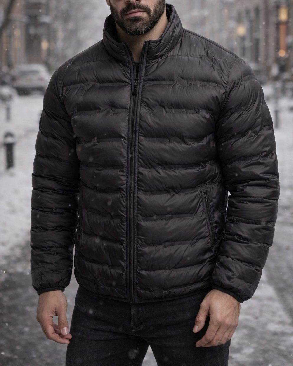 Arctic Layer Premium Winter Jacket – Black 2