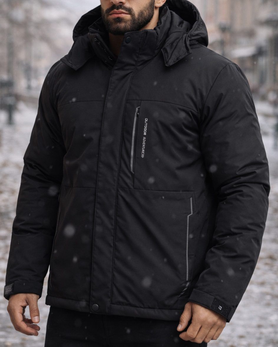 Arctic Layer Premium Winter Jacket – Black gallery.thumbnail 3