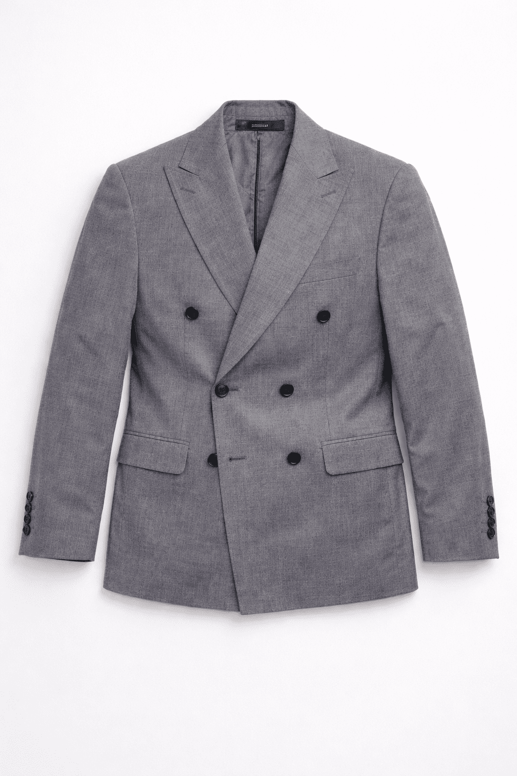 Grey Double-Breasted Blazer gallery.thumbnail 2