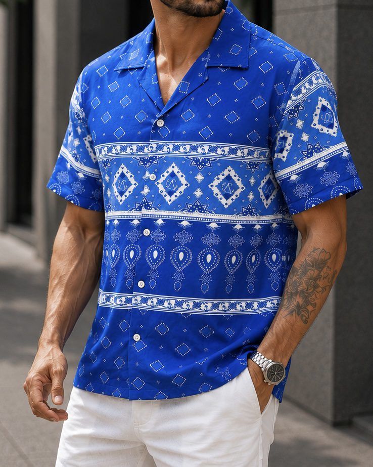 Bandana Print Shirt gallery.thumbnail 2