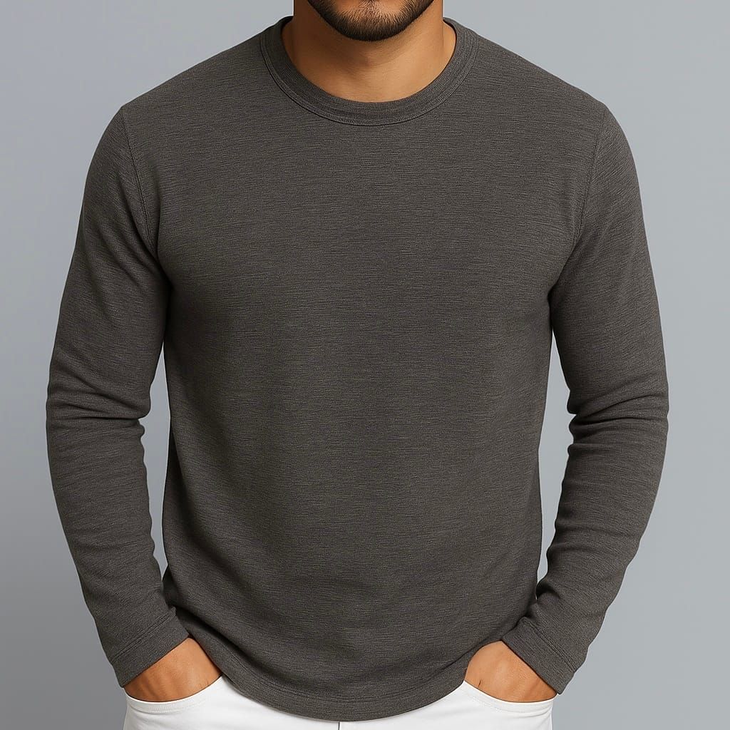 Charcoal Long Sleeve gallery.thumbnail 1