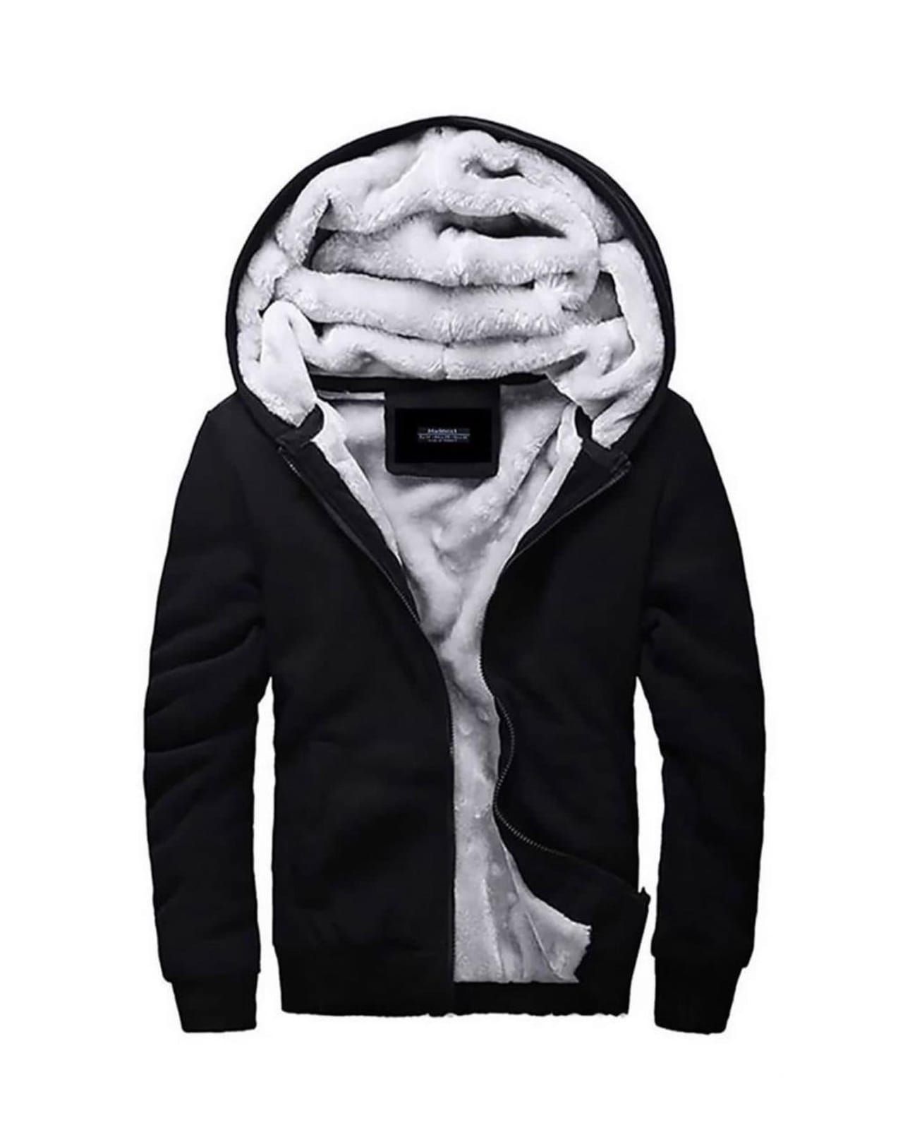 Midnight Black Thermal Hoodie gallery.thumbnail 3