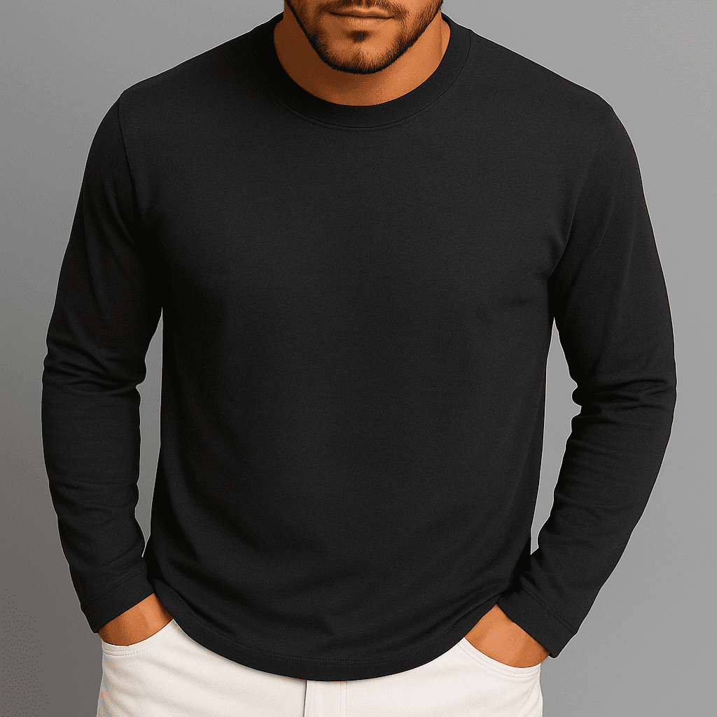 Jet Black Long Sleeve gallery.thumbnail 1