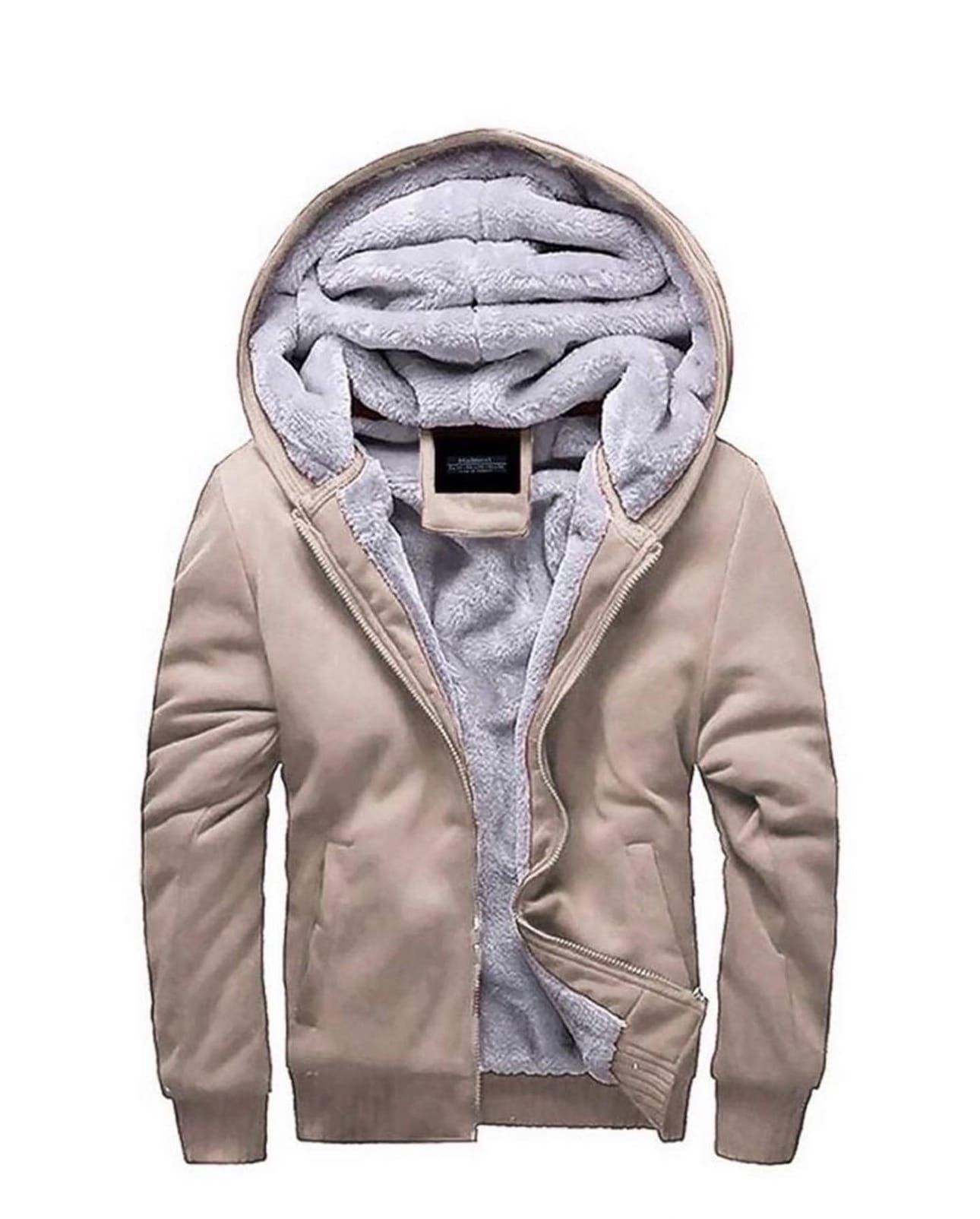 Sand Beige Thermal Hoodie gallery.thumbnail 3