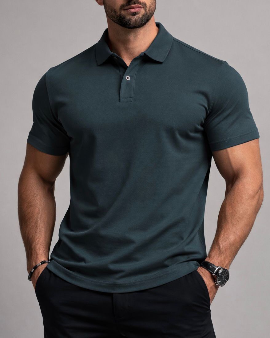 Signature Petrol Polo gallery.thumbnail 1