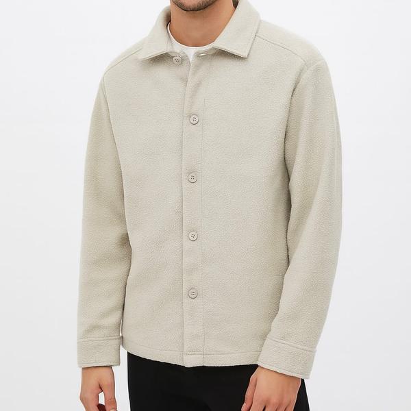Ice Beige Overshirt