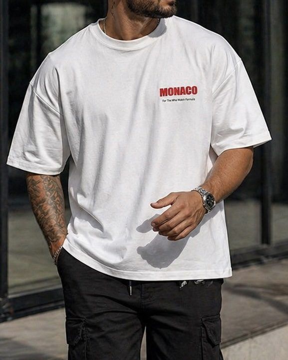 Monaco Graphic T-Shirt – Off White gallery.thumbnail 3