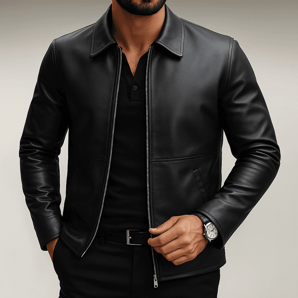 Eclipse Luxe Leather Jacket gallery.thumbnail 1