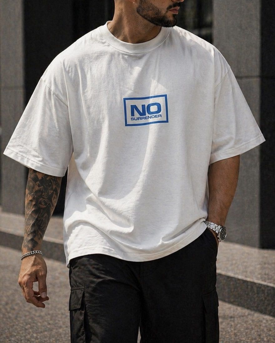 No Surrender Tee – White 1