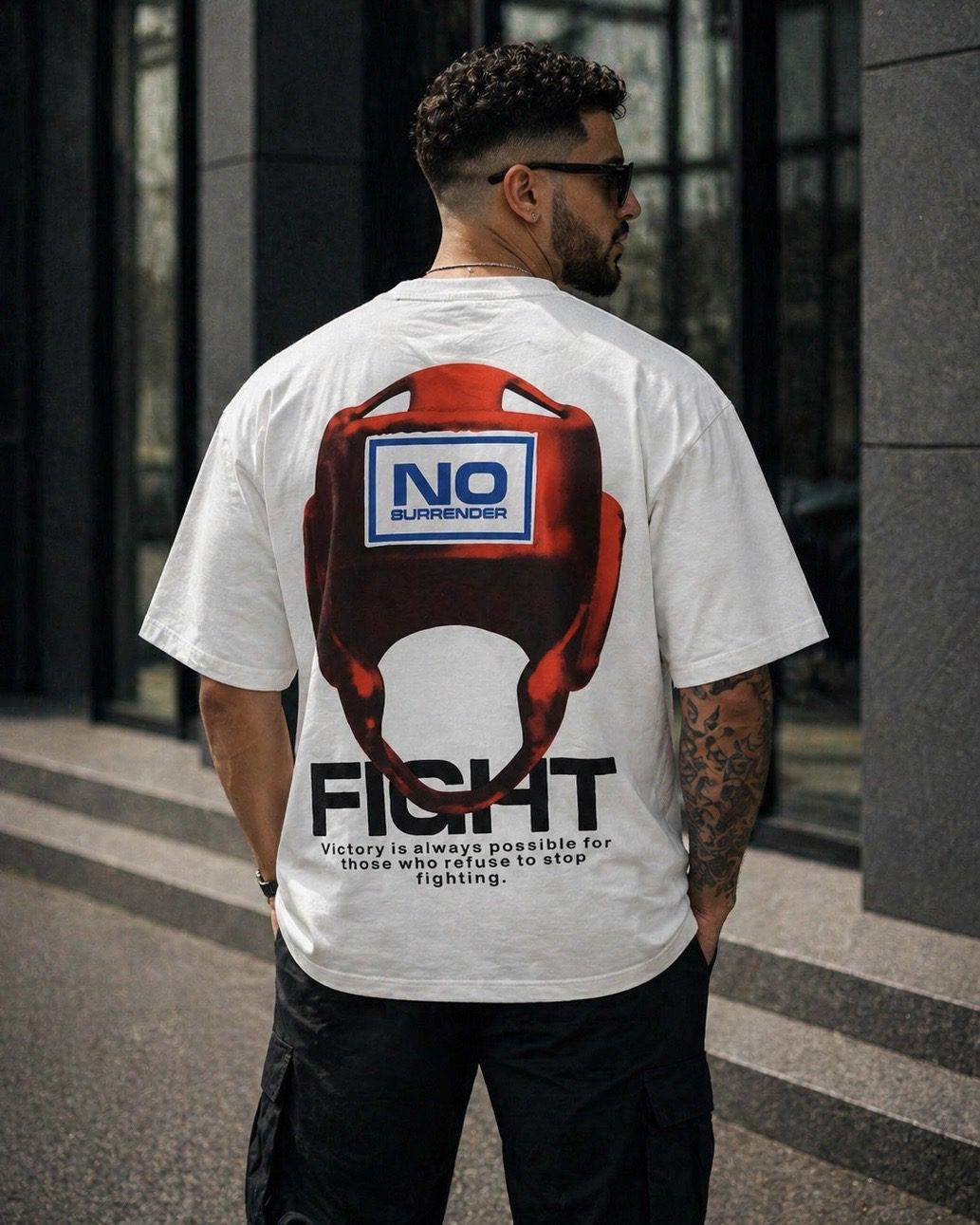 No Surrender Tee – White gallery.thumbnail 2