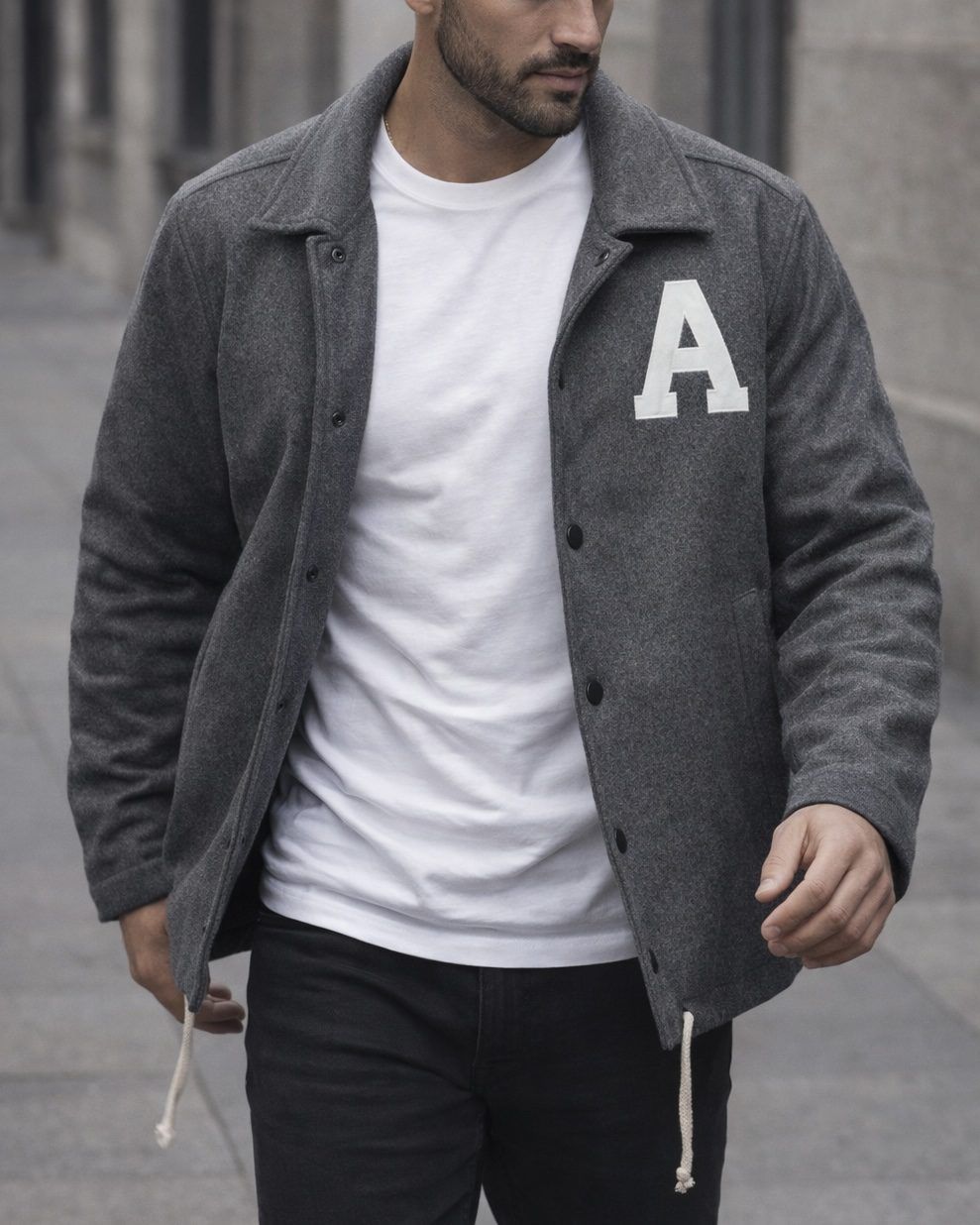 Heritage Graphic Jacket – Grey gallery.thumbnail 2