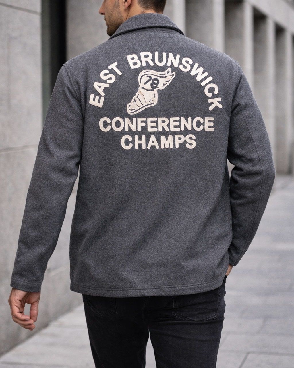 Heritage Graphic Jacket – Grey gallery.thumbnail 3