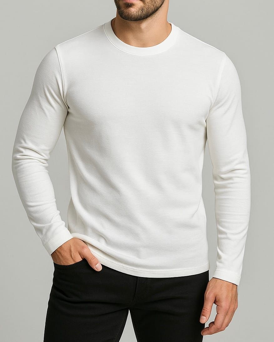 White Essential Sweater gallery.thumbnail 1