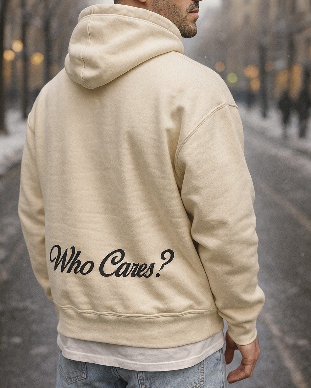 CELEBRITY HOODIE – BEIGE gallery.thumbnail 2
