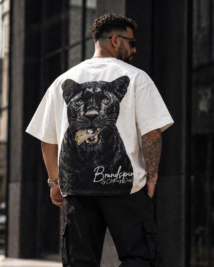 Runway Panther Tee – White gallery.thumbnail 3