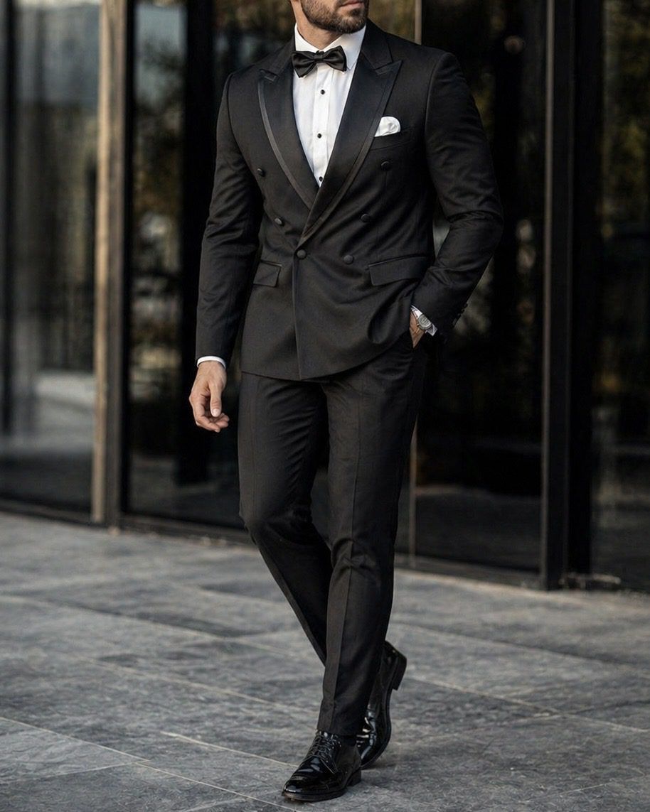 Tuxedo Suit – Black gallery.thumbnail 2