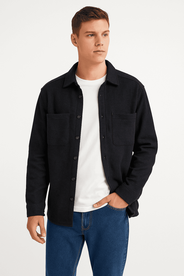 Navy Overshirt